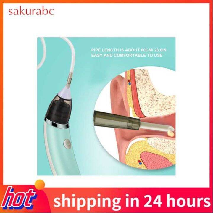 Sakurabc Multi Function Electric Vacuum Ear Nose Cleaner Nasal