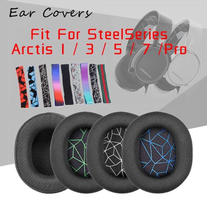 Earpads For Steelseries Arctis Pro Gaming Headphone Headband