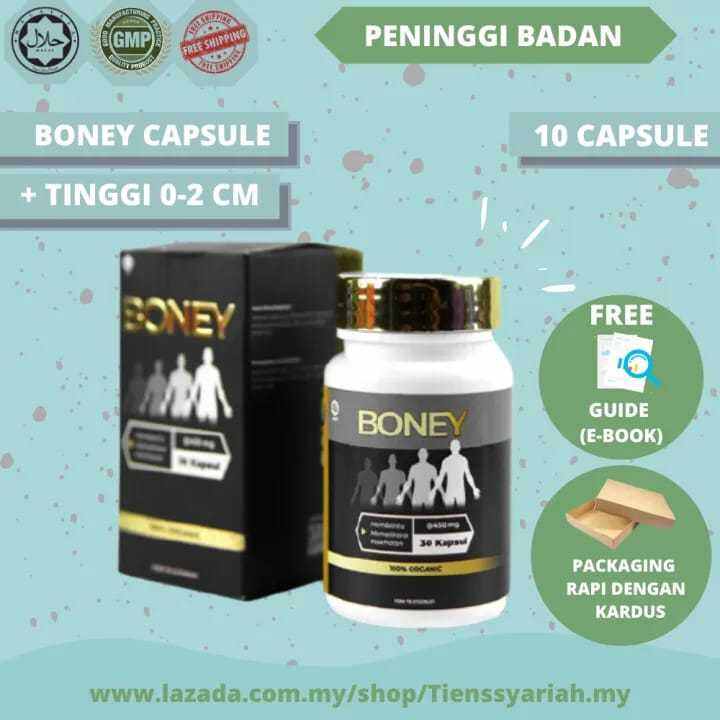 UBAT TINGGI BADAN ORIGINAL BONEY HERBAL Supplement Peninggi Badan