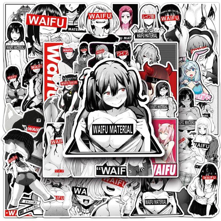 Pcs Anime Tease Vulgar Sexy Hentai Stickers For Adults Diy