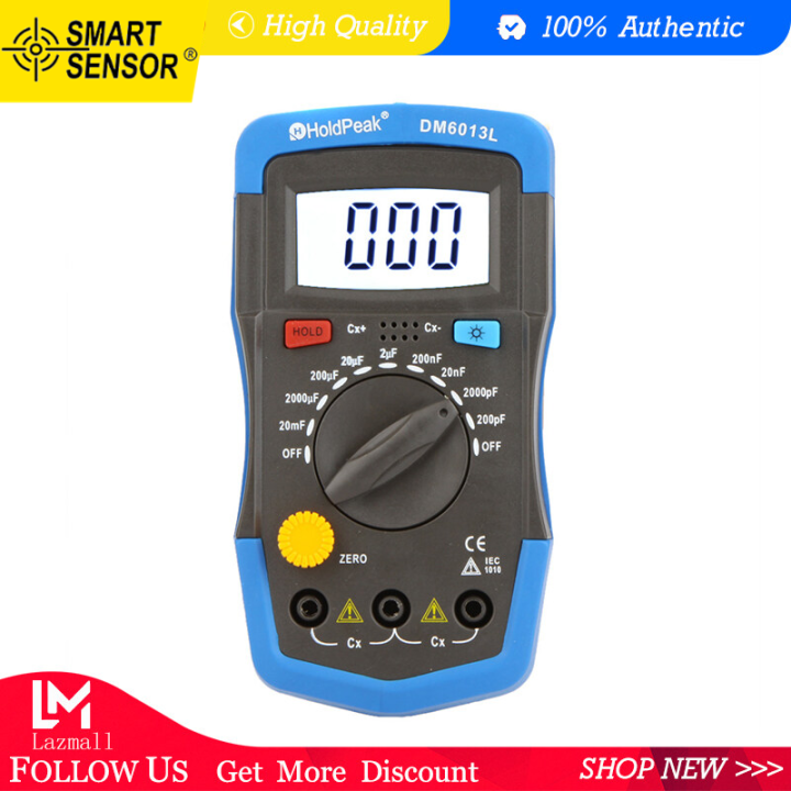 Dm L Handheld Digital Capacitance Meter Capacitor W Lcd Backlight