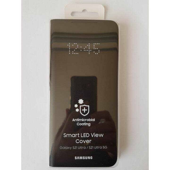 Original Samsung Galaxy S Ultra G Smart Led View Cover Case Black