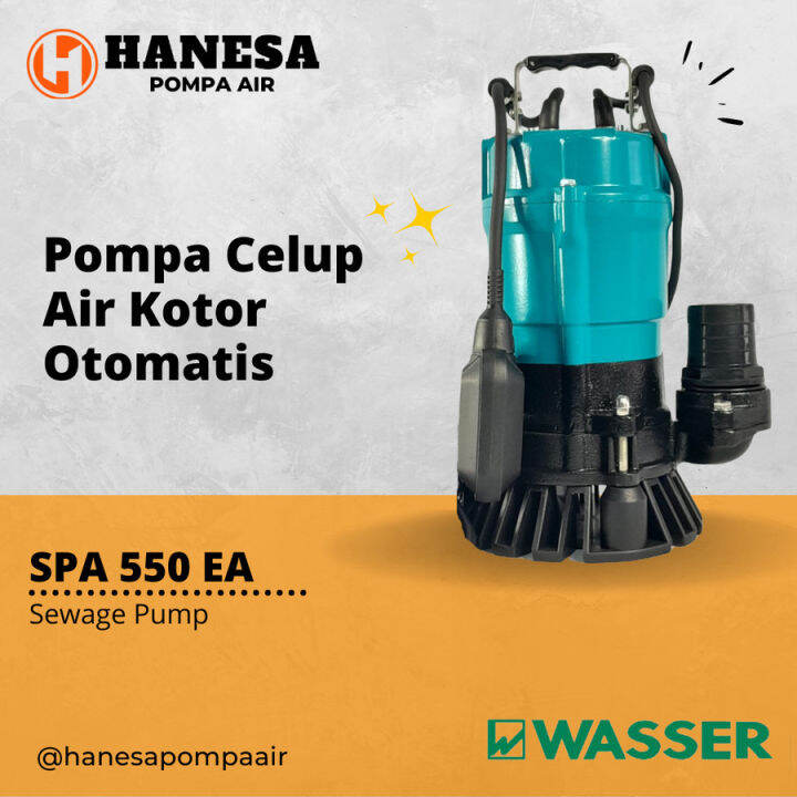 Wasser SPA 550 EA Pompa Celup Air Kotor Otomatis Lazada Indonesia