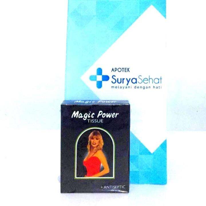 Magic Power Tissue Isi 6 Sachet Tisu Magic Tissue Magic Lazada