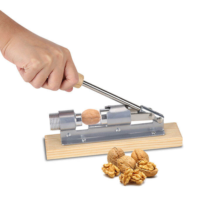 Nut Cracker Mechanical Walnut Cracker Manual Nut Opener Tool Desktop