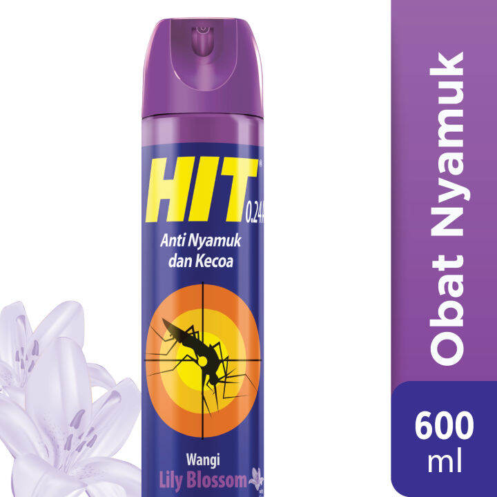 Hit Aerosol Lily Blossom Ml Lazada Indonesia