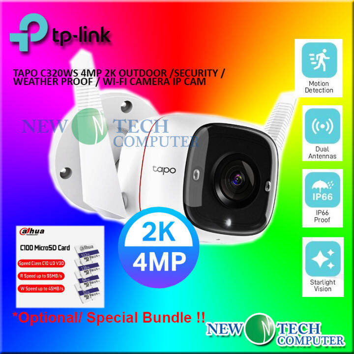 Tp Link Tapo C Ws K Mp Full Color Night Vision Outdoor Ip