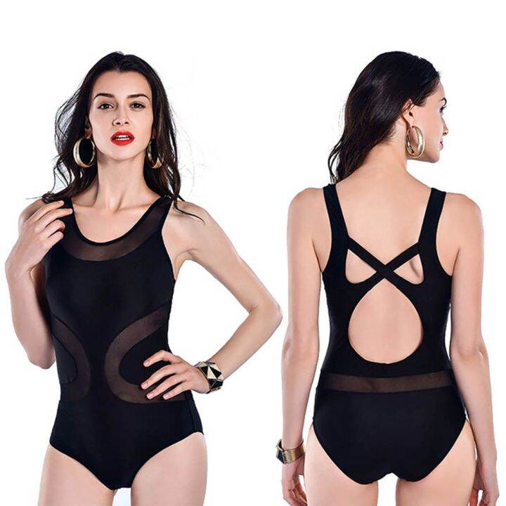 ReadyHollow Out One Piece Women Sexy Summer Beach Bikini Slim Bathing