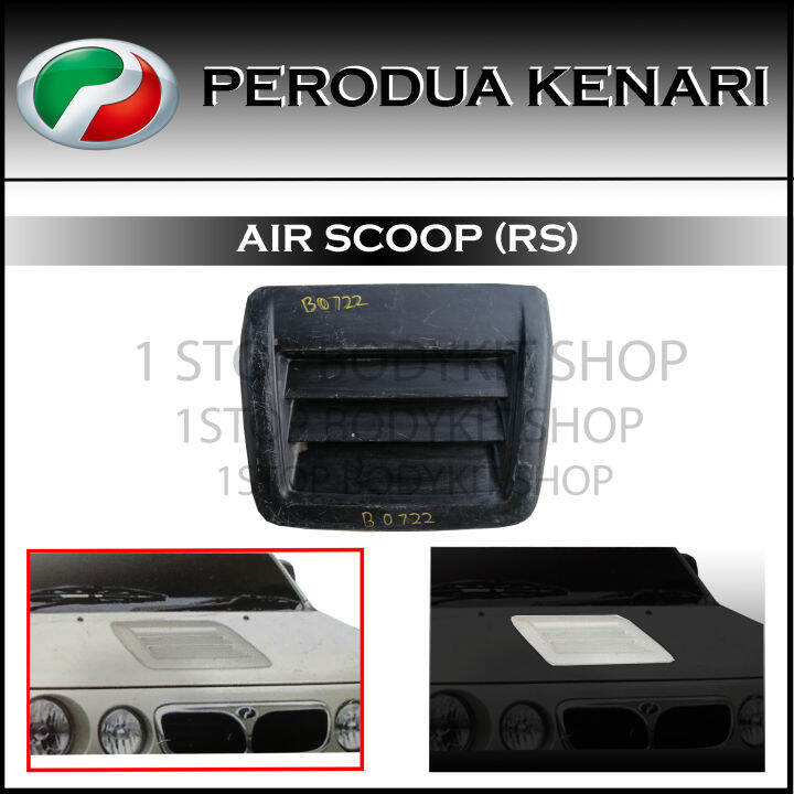 PERODUA KENARI AIR SCOOP RS FIBER FIBERGLASS SKIRT LIP BODYKIT Lazada