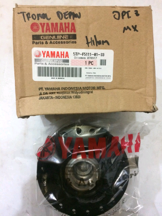 Tromol Roda Depan Yamaha Jupiter Z New Vega R New Mio New Smile Soul