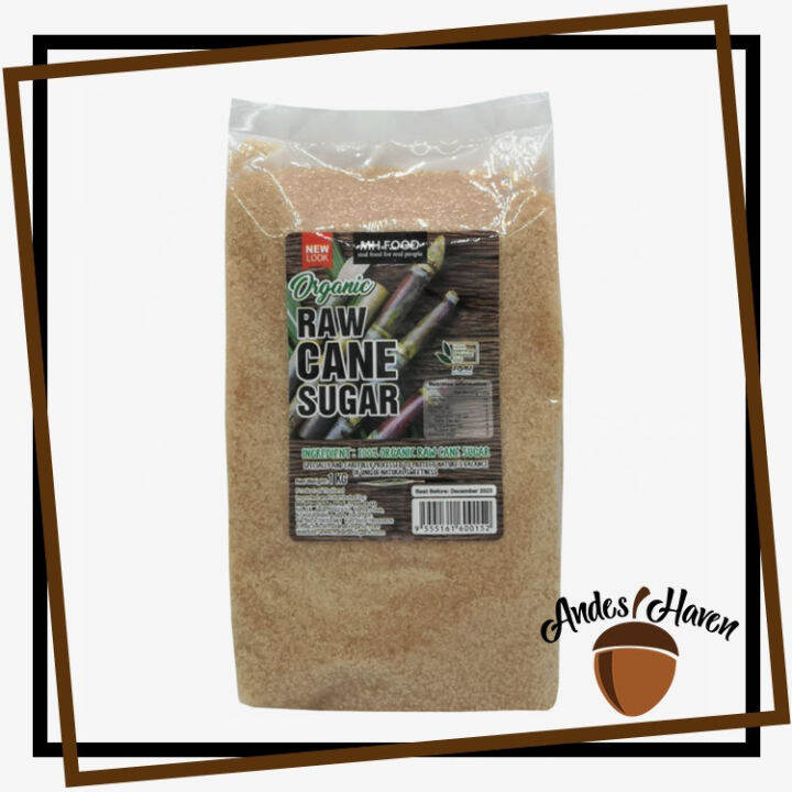 MH FoodOrganic Raw Cane Sugar 1kg Lazada