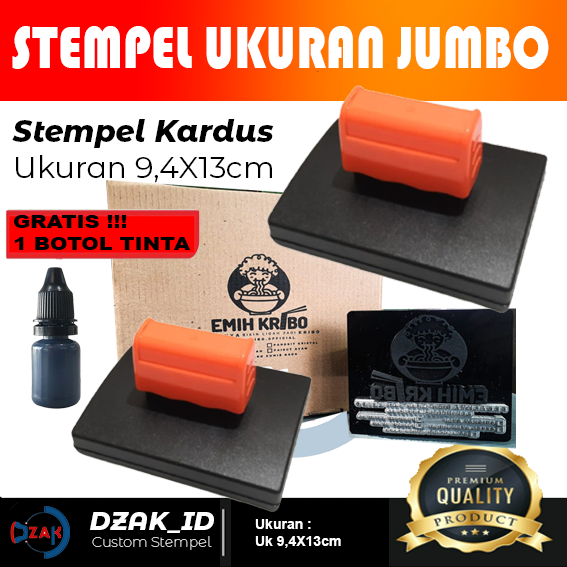 Stempel Jumbo Custom Flash Cap Branding Stempel Plastik Stempel Cup