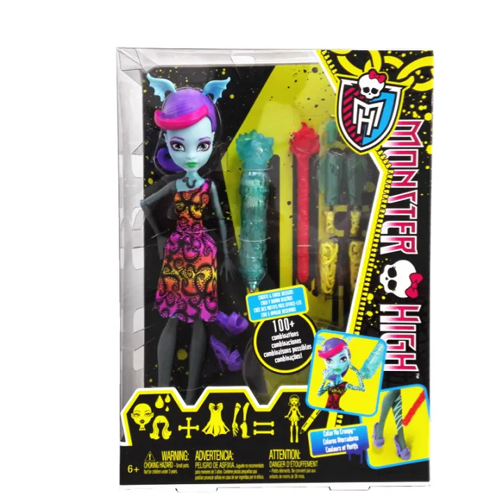 Monster High Barbie Doll Color Changing Doll Scene Set Monster Add On