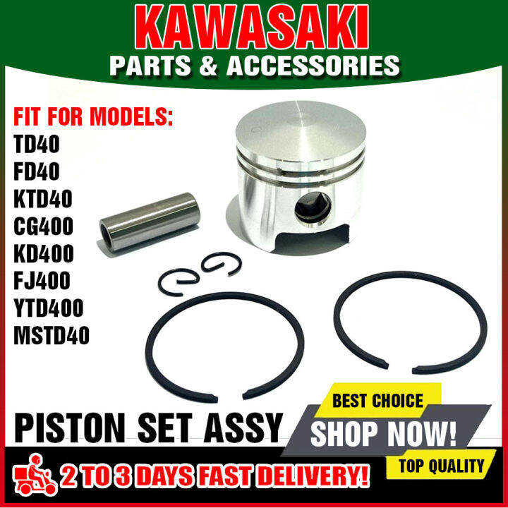 Piston Set Assy For Td Fd Kawasaki Stroke Grass Cutter Brush