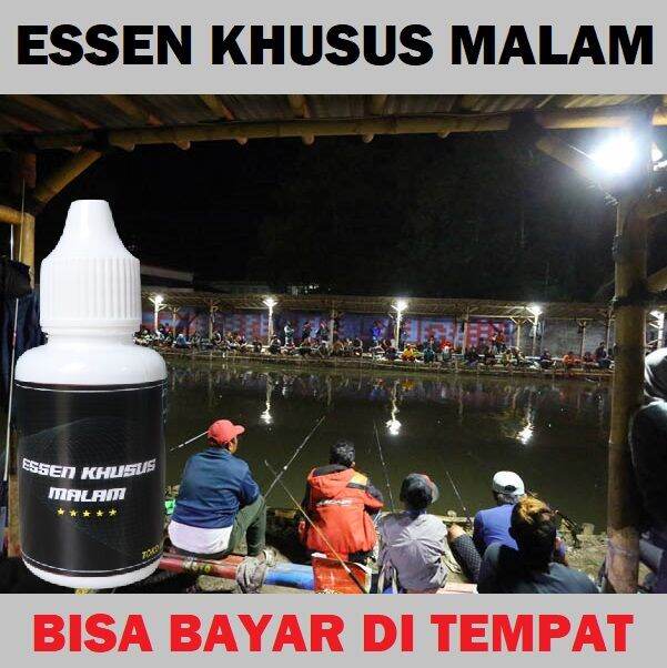 Essen Khusus Mancing Ikan Malam Aroma Amis Sereh Melati Ml Lazada