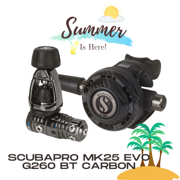 Scubapro Mk Evo Bt G Carbon Dive Regulator System Lazada