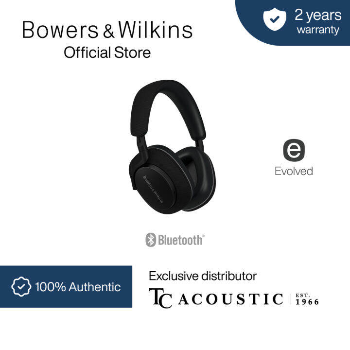 Bowers Wilkins B W Px S E Over Ear Wireless Headphones With Active