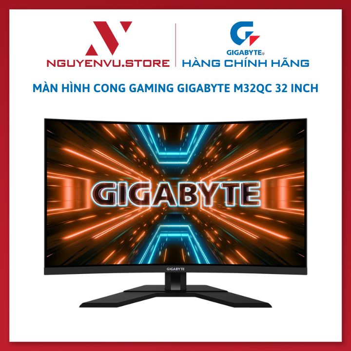 Màn hình cong Gaming Gigabyte M32QC 32 Inch QHD 2K VA 170Hz 1ms