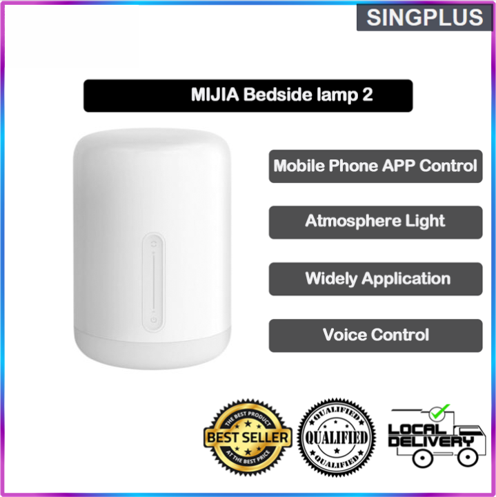 New Sg Local Seller Mijia Bedside Lamp Smart Light Voice Control