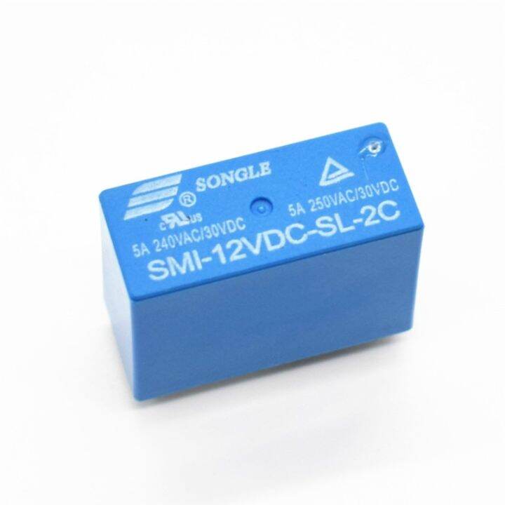 Smi Vdc Sl C Power Relay V A Pin Vac Vdc Songle Relays