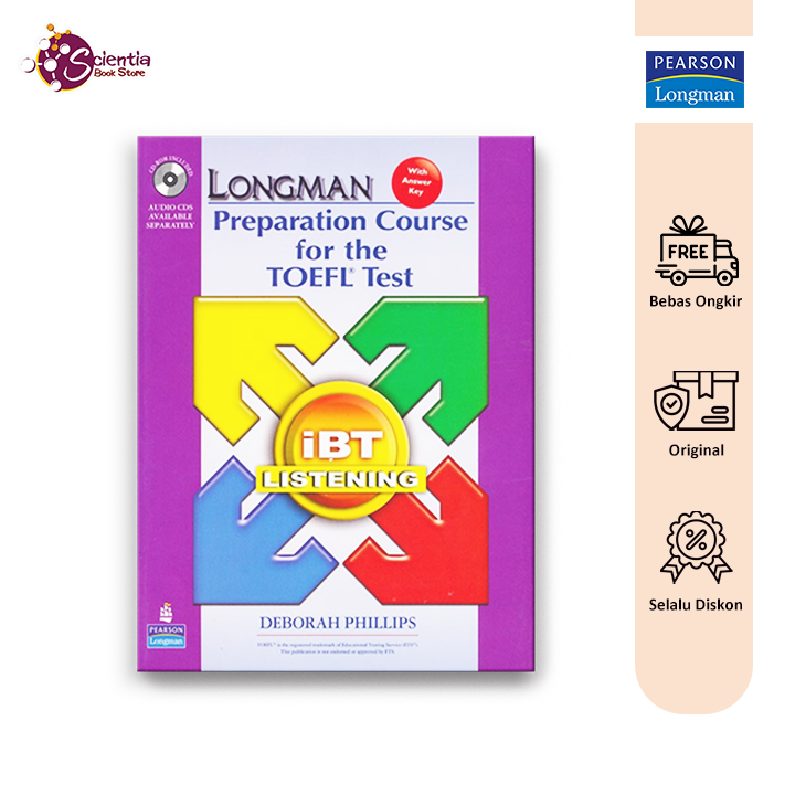 Buku Longman Preparation Course For The Toefl Test Listening Section