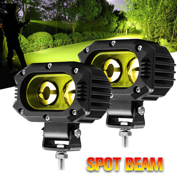 Colight Super Bright Inch W Offroad Led Work Light Bar Spot Flood