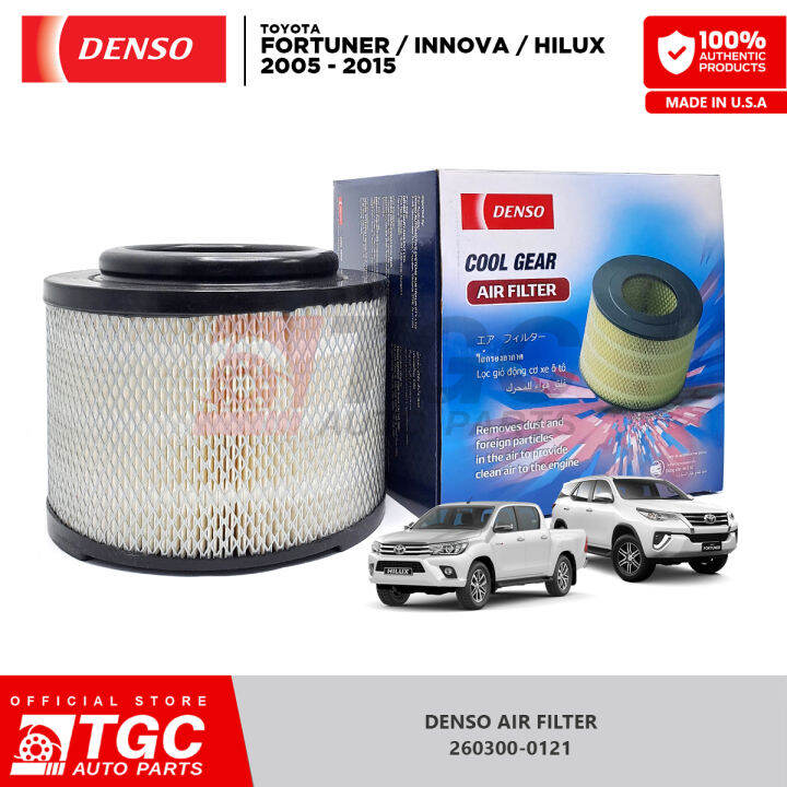 Denso Air Filter Air Cleaner For Toyota Fortuner Innova 2005 2015