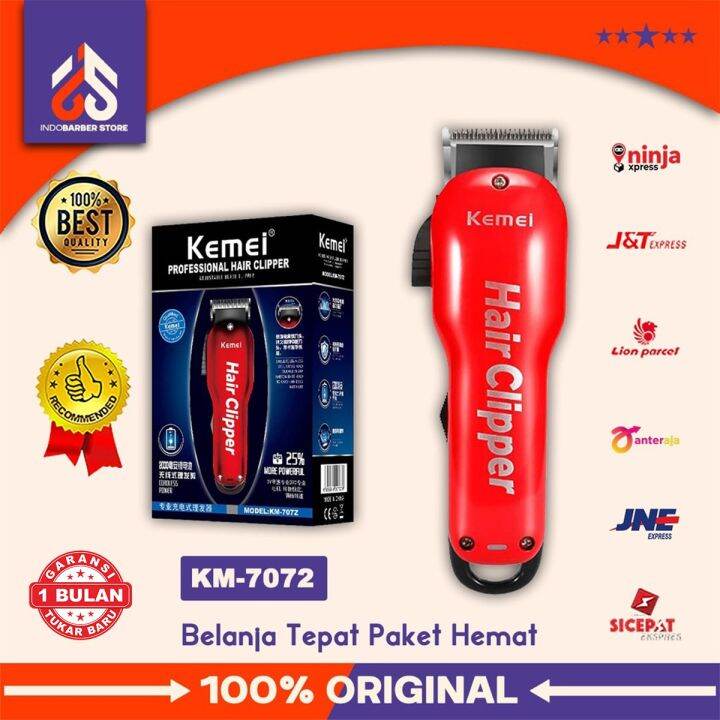 Clipper Kemei Km Z Alat Cukur Pangkas Rambut Barbershop Elektrik