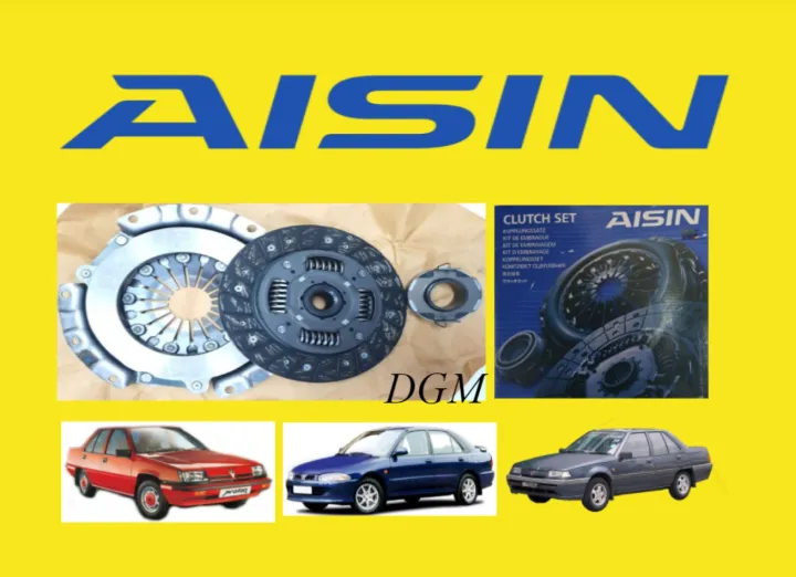 AISIN JAPAN Proton Saga Iswara Wira Satria 1 3 1 5 Clutch Kit Set With