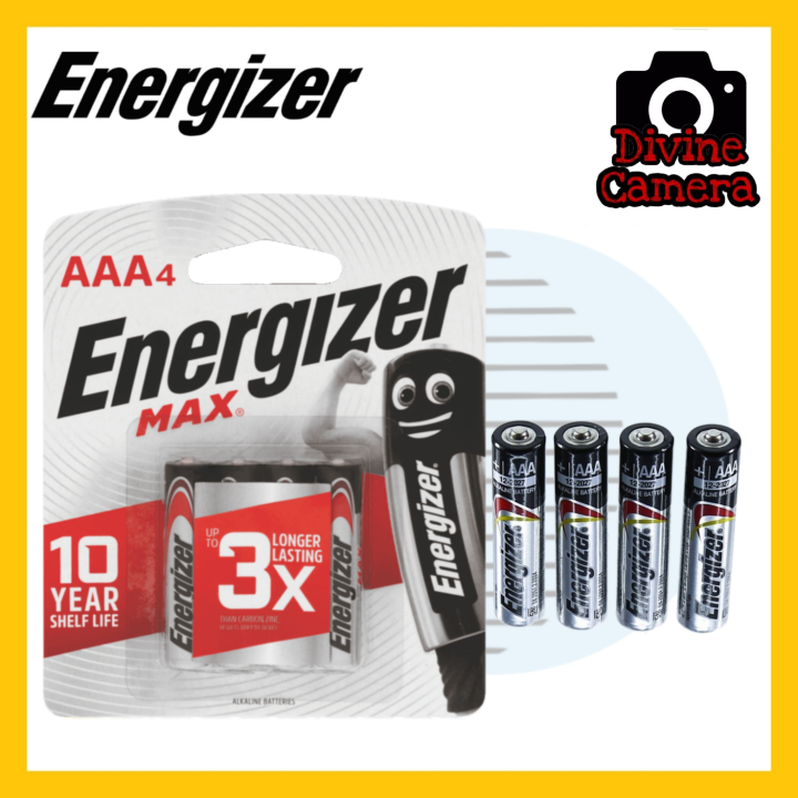 Energizer MAX AAA Alkaline Batteries Lazada