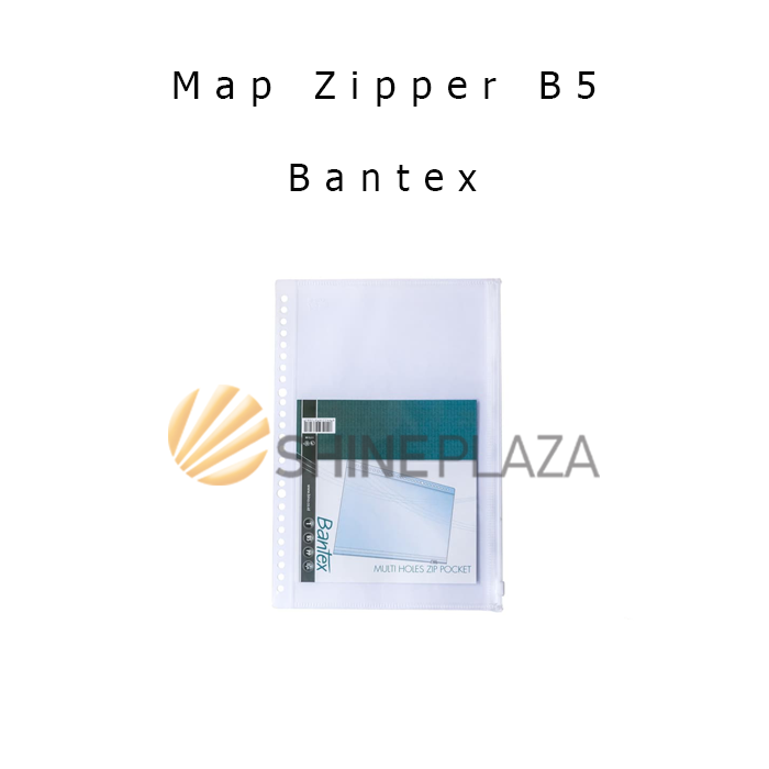 Bantex Zipper Pocket Multi Holes Map Zipper B Lazada Indonesia