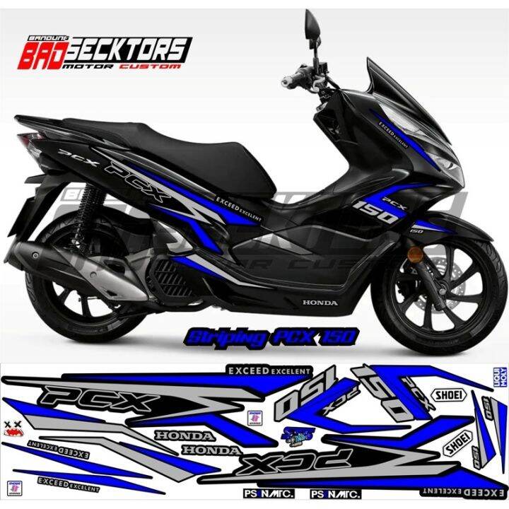 STICKER STRIPING HONDA PCX 150 GRAFIS Lazada Indonesia