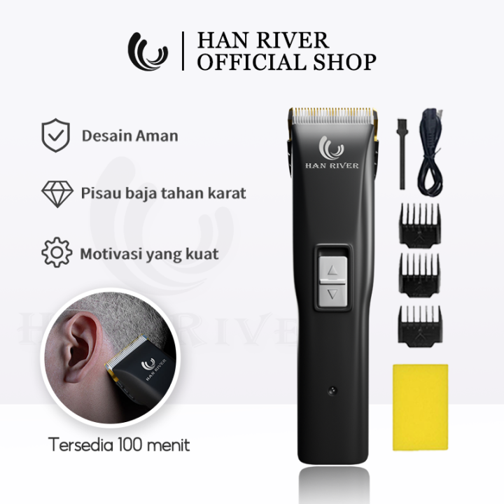 Han River Alat Cukur Rambut Hair Clipper Universal Untuk Dewasa Dan