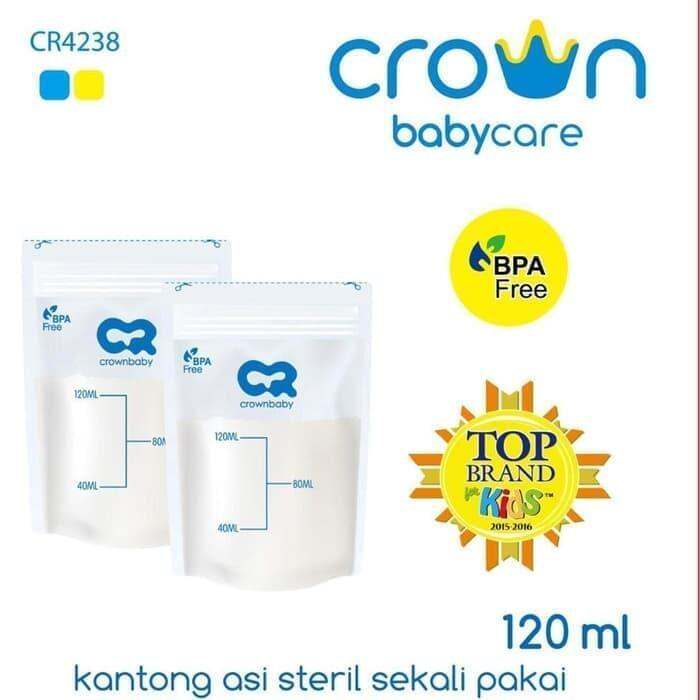 Crown Baby Kantong Kantung Asi Breast Milk Storage Bag Ml Isi