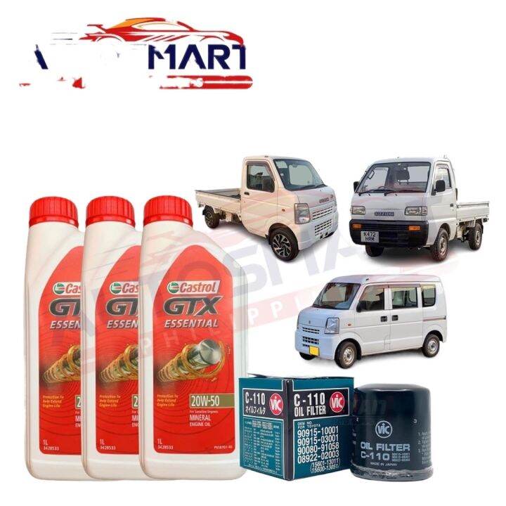 Suzuki Multicab Transformer F A F A K A Castrol Change Oil Package