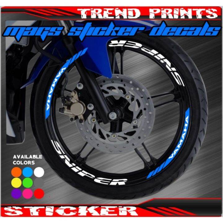 Yamaha Sniper Mags Sticker Decals Lazada Ph