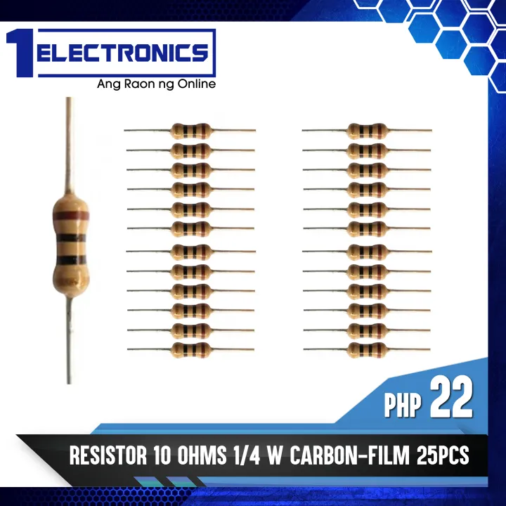 Electronics Pcs Resistor Ohms W Carbon Film Lazada Ph