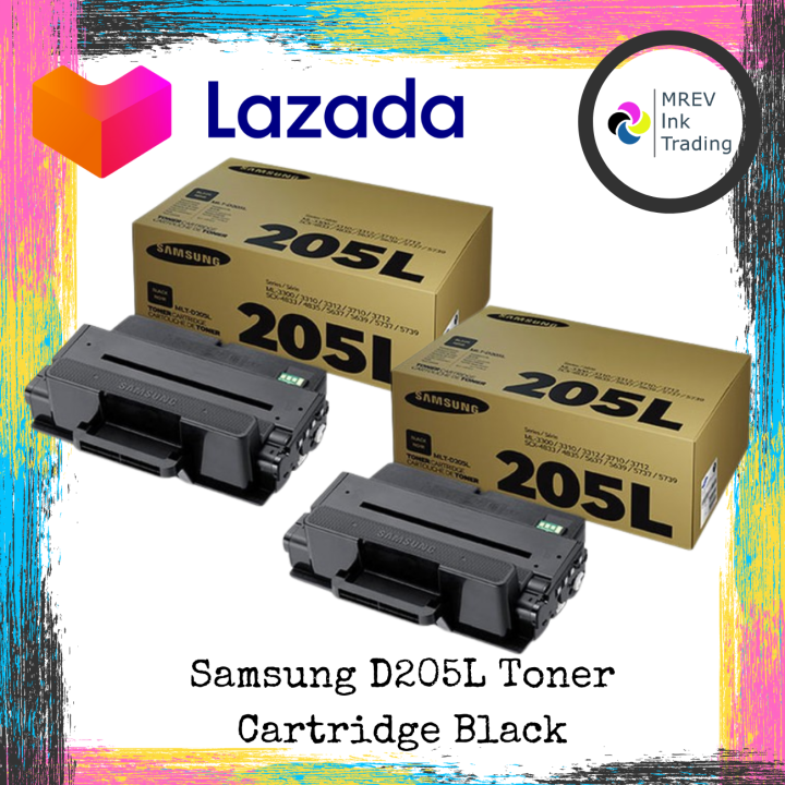 Samsung MLT D205L Toner Cartridge Black 205L SET Of 2 Lazada PH