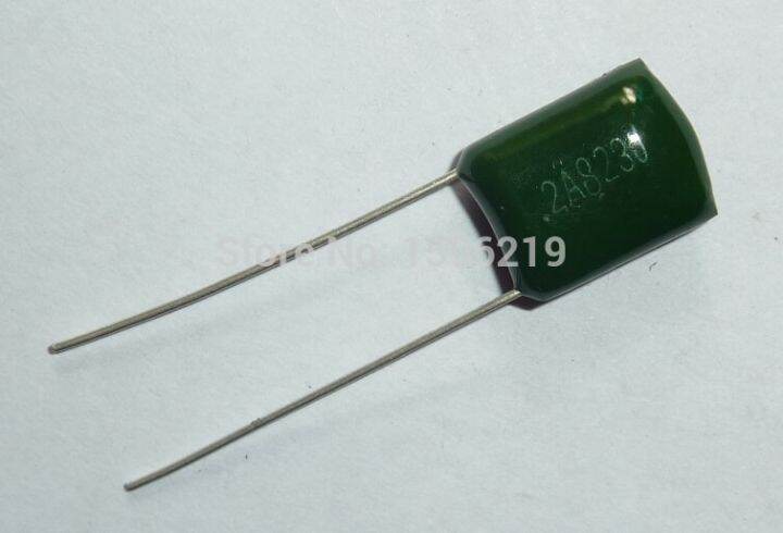 10pcs Mylar Film Capacitor 100V 2A823J 0 082uF 82nF 2A823 5 Polyester