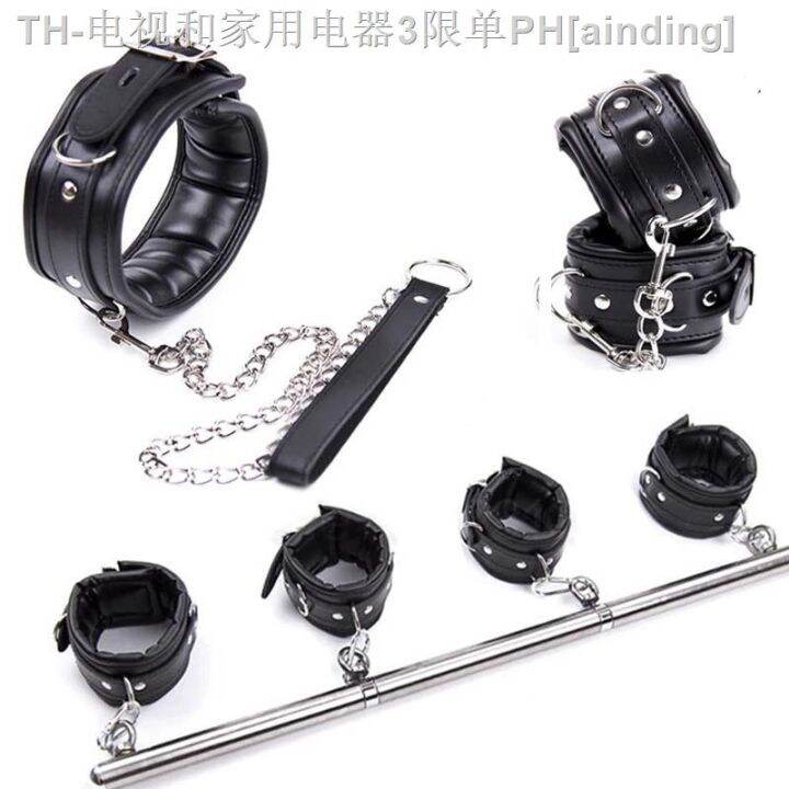 CW Adjustable Spreader Bar Handcuffs Ankle Cuffs Bondage Set Sex