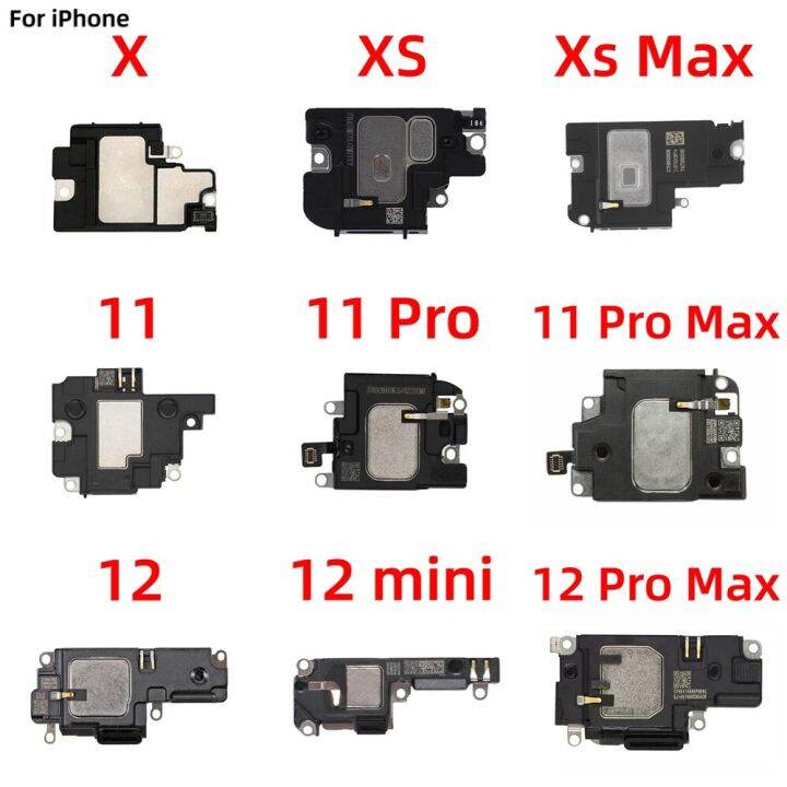 Original Bottom Loudspeaker For Iphone X XR Xs 11 12 Pro Max Mini Loud