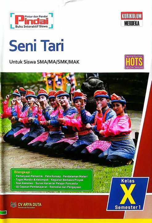 Buku Lks Seni Tari Kelas Sma Ma Smk Mak Kurikulum Merdeka Semester