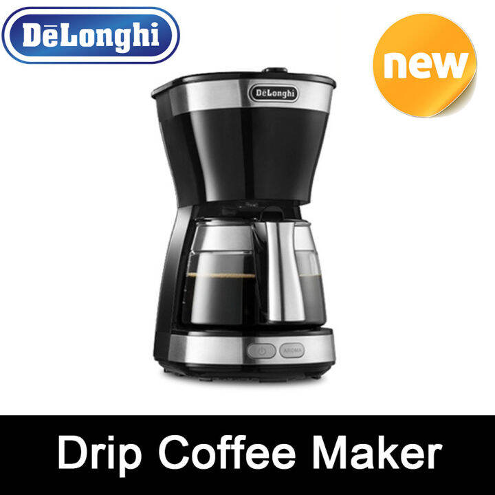 Delonghi Icm Bk Drip Coffee Maker Automatic Portable Home Cafe