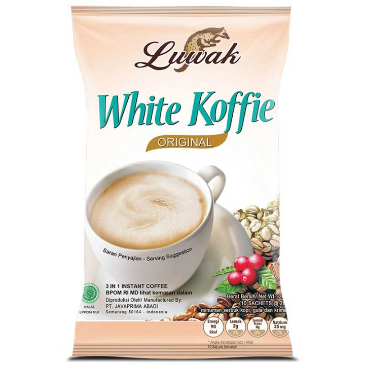 Luwak White Koffie Original 10 X 20 G Lazada Indonesia