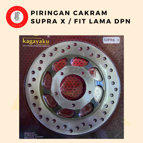 PIRINGAN CAKRAM MOTOR PIRINGAN DISC BRAKE SUPRA X FIT LAMA DEPAN