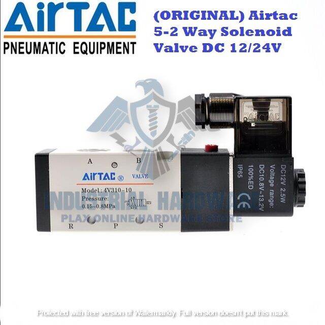 Original Airtac Way Solenoid Valve Dc V Lazada