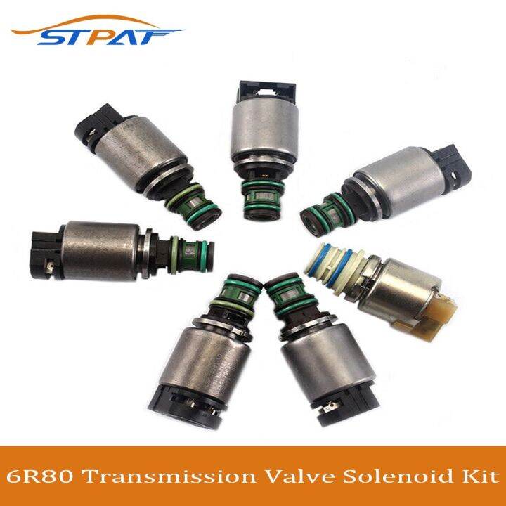 1 STPAT 6R60 6R80 Transmission Valve Solenoid Kit For Ford Explorer