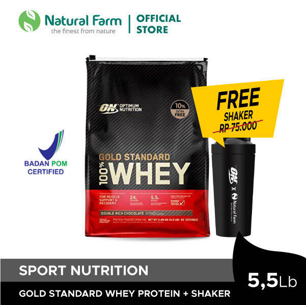 Optimum Nutrition Whey Gold Standard Chocolate Lb Shaker Lazada