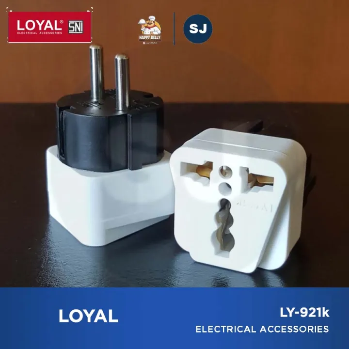 Loyal Over Steker Adaptor Colokan Listrik Kaki Sambungan Ly K Sni