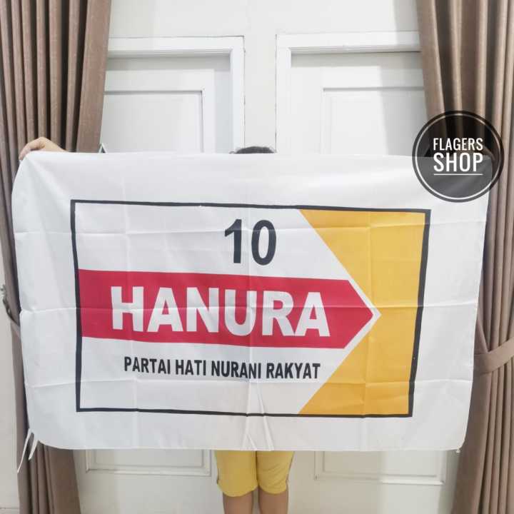 Bendera Partai Hanura 100x150 Cm Lazada Indonesia